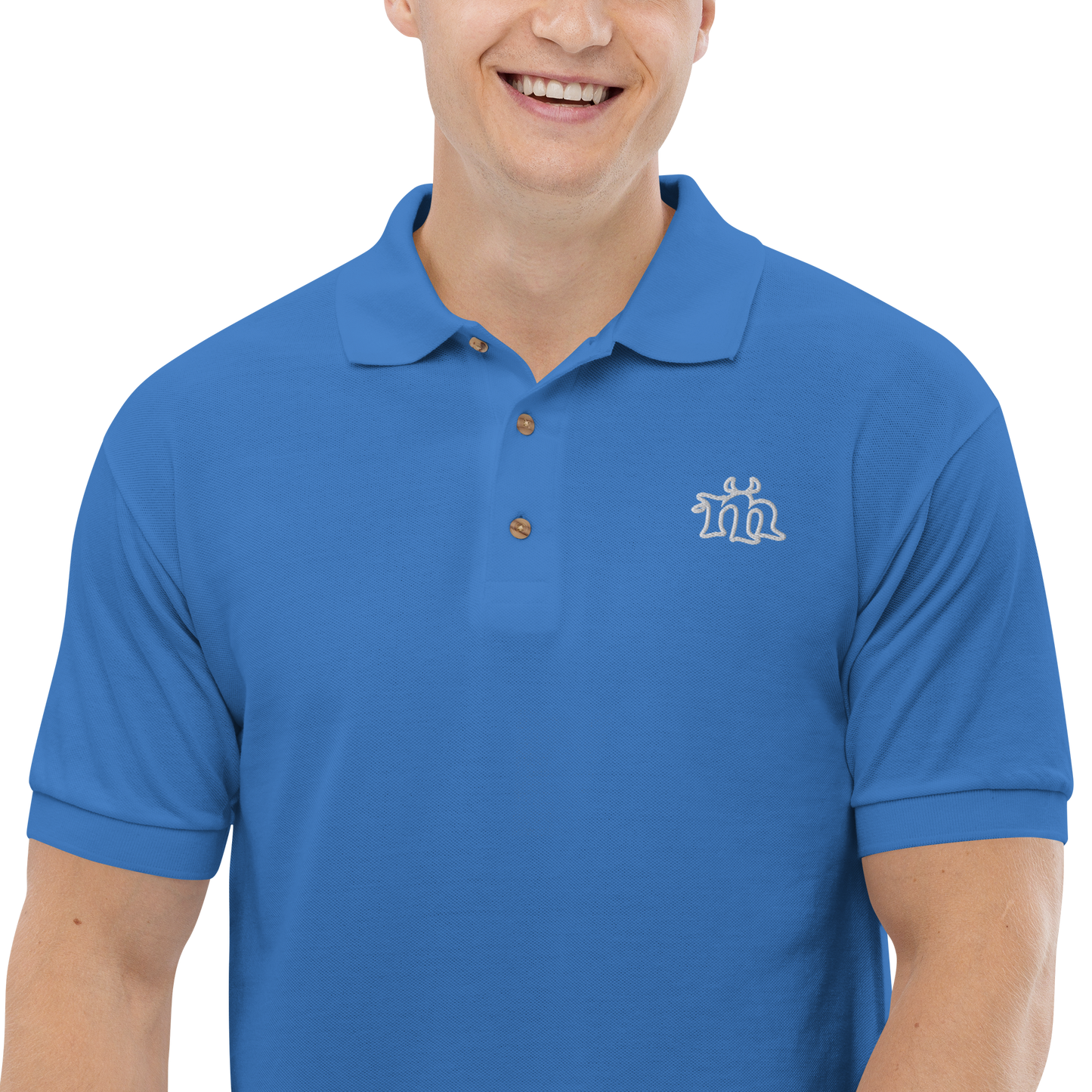 Polo bordado M-Logo Dark