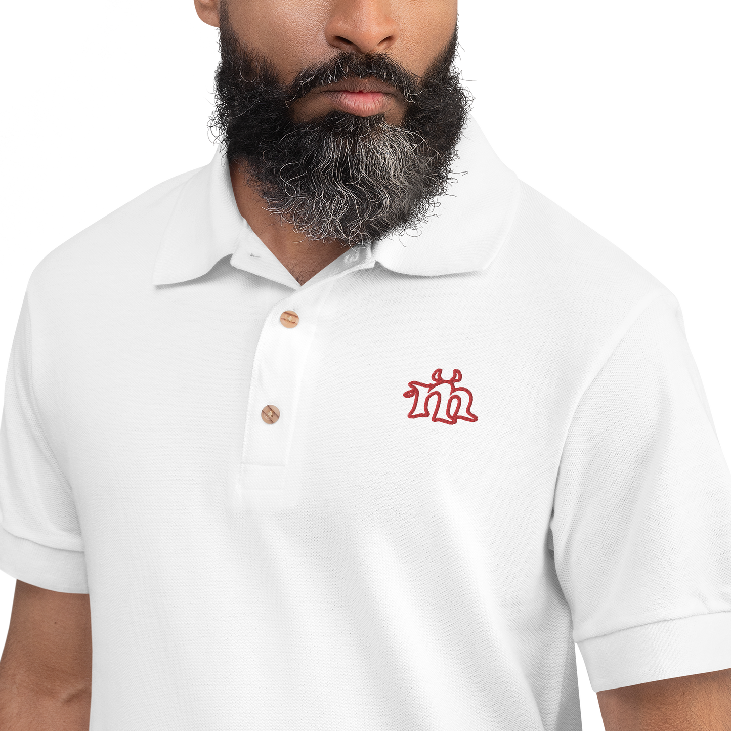 Polo bordado M-Logo Soft