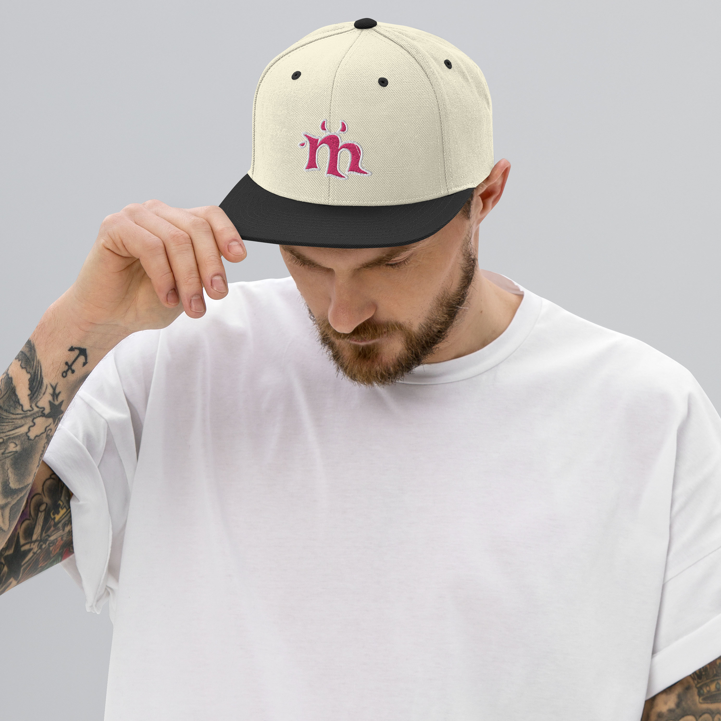 Gorra SnapBack M-Logo Fuchsia