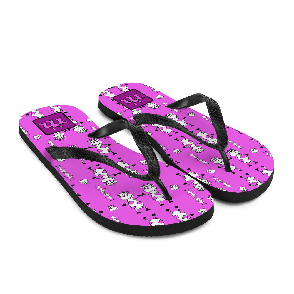 Chanclas Origin Mary-Pattern Pink